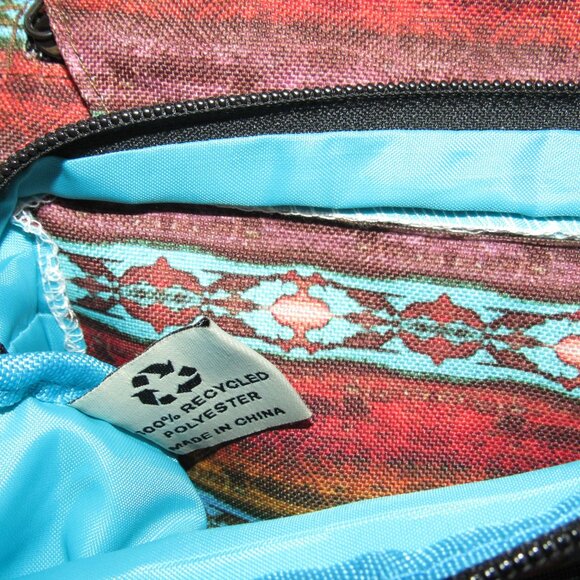 Sipsey Wilder Hip Back Fanny Pack Crossbody Bag Canvas Aztec Southwestern - Picture 4 of 6